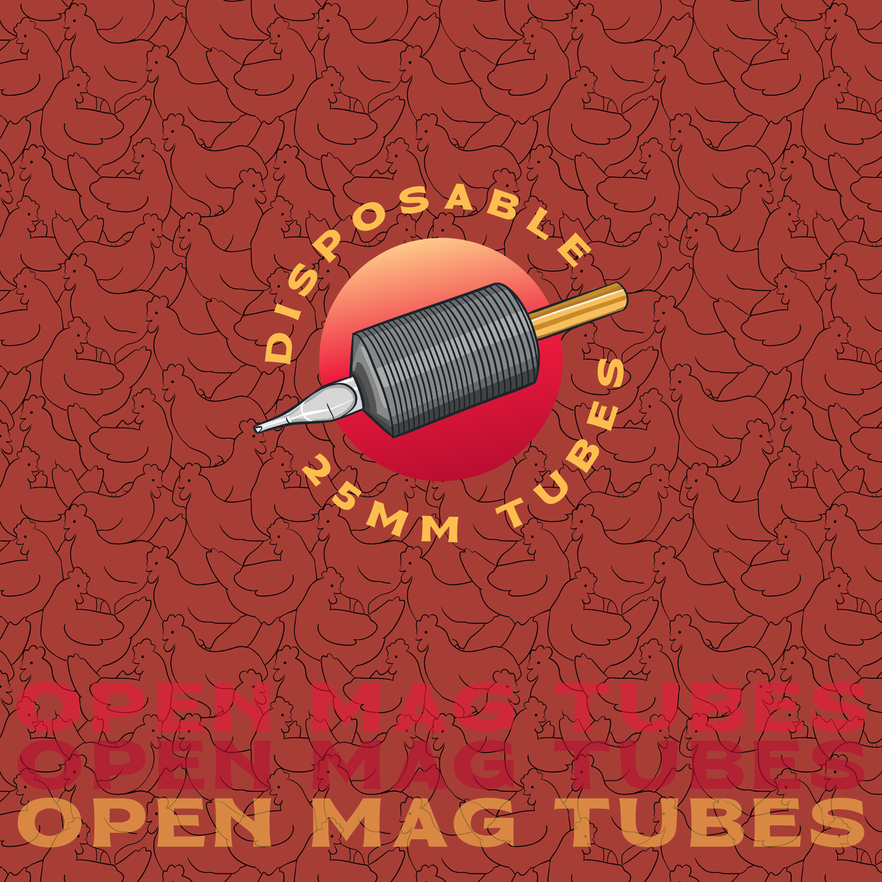 open mag disposable tube