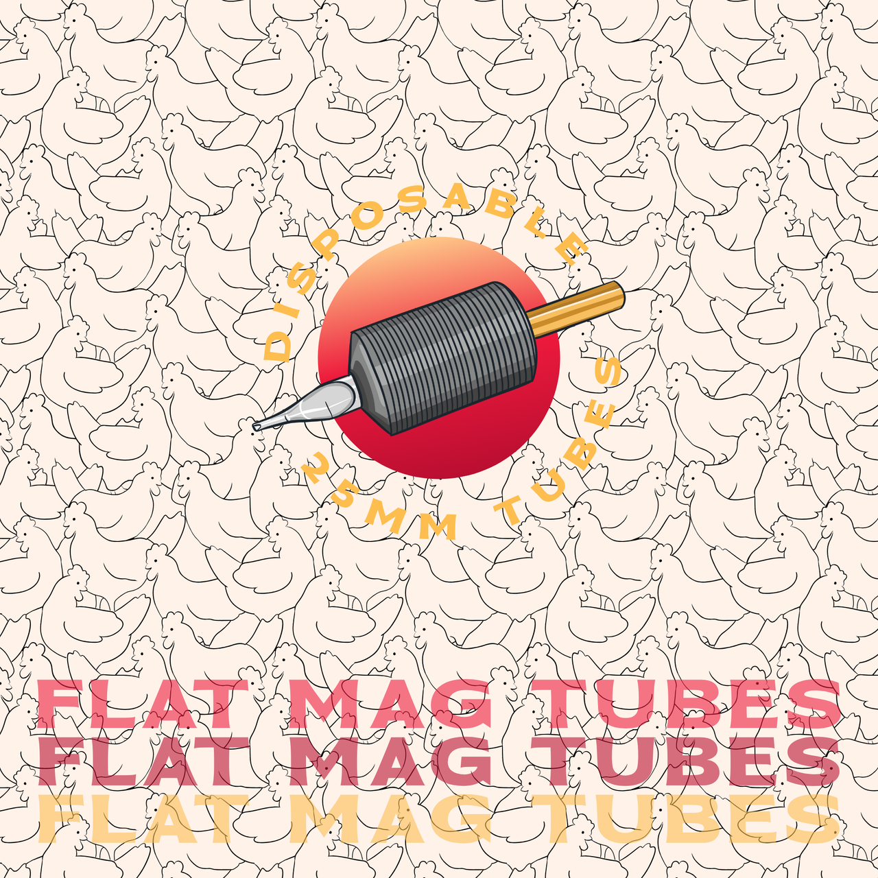 flat disposable tubes
